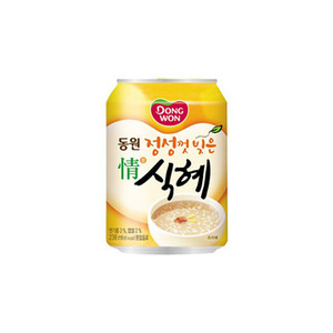 [국산차]동원식혜 238ml 캔 24개